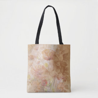 Bolso De Tela Tote Autumn Poppy
