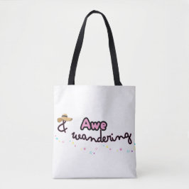 Bolso De Tela Tote Awe y Wandering