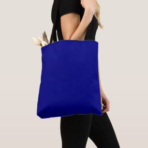 Bolso De Tela Tote azul marino personalizado - Cobertura de impr