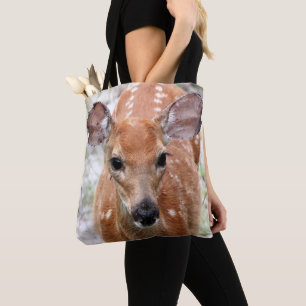 Bolso De Tela Tote Baby Deer