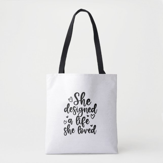 Bolso De Tela Tote Bag (Anverso)
