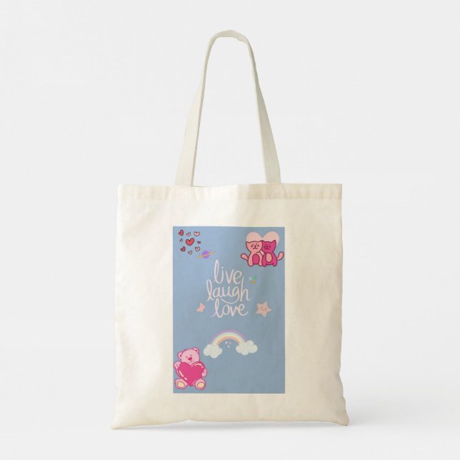Bolso De Tela Tote Bag (Reverso)