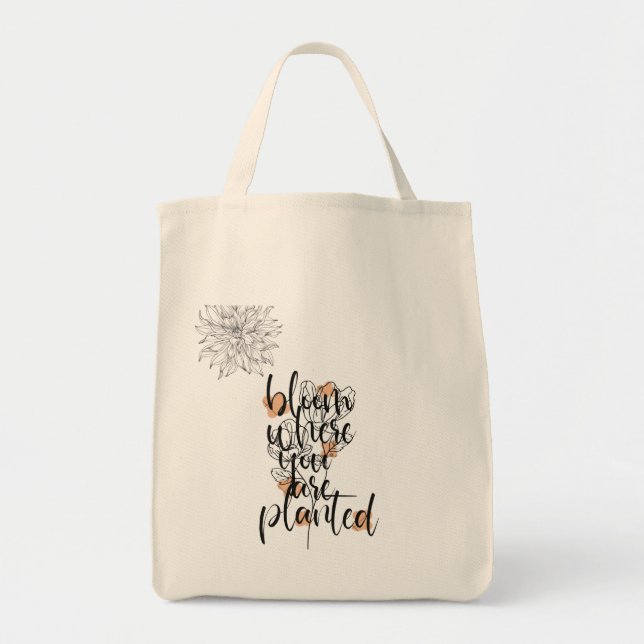 Bolso De Tela Tote Bag (Frente)