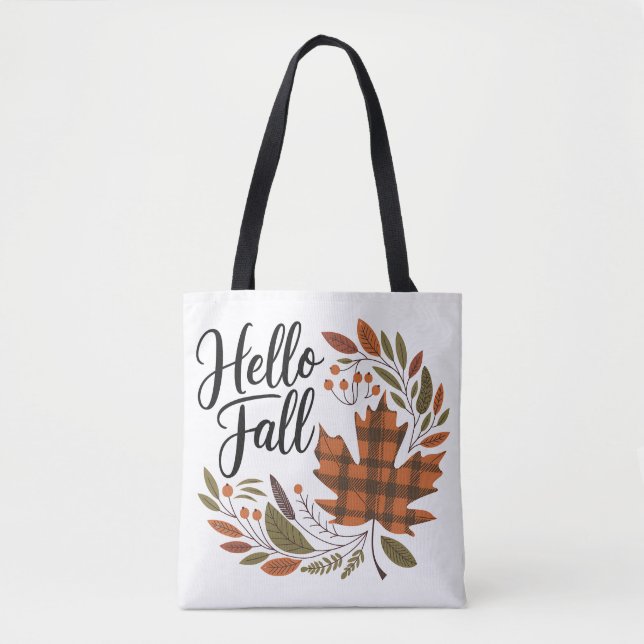 Bolso De Tela Tote Bag (Anverso)