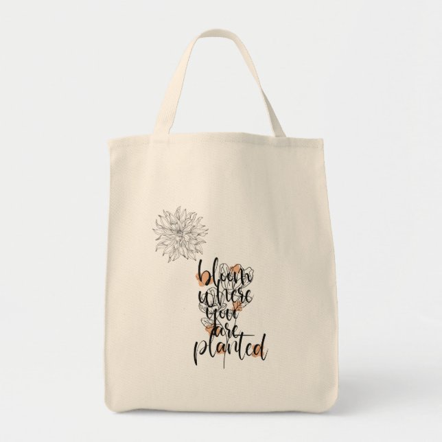Bolso De Tela Tote Bag (Frente)