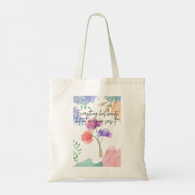 Bolso De Tela Tote Bag (Reverso)