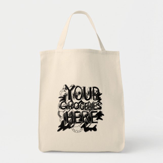 Bolso De Tela Tote Bag (Frente)