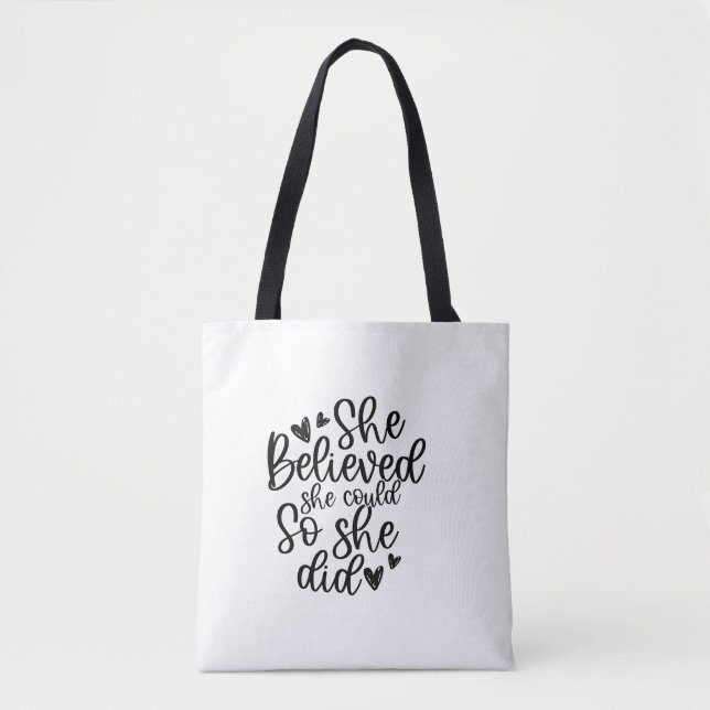 Bolso De Tela Tote Bag (Anverso)