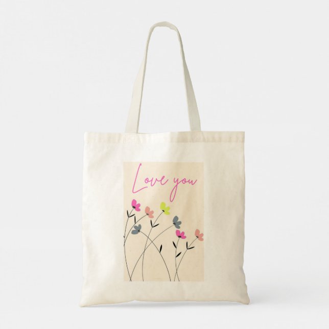 Bolso De Tela Tote Bag (Reverso)