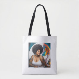 Bolso De Tela tote bag afro