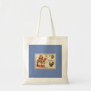 Bolso De Tela Tote Bag ALPHABET FRANCÉS