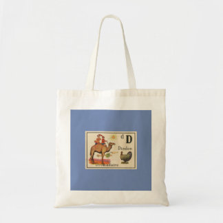 Bolso De Tela Tote Bag ALPHABET FRANCÉS