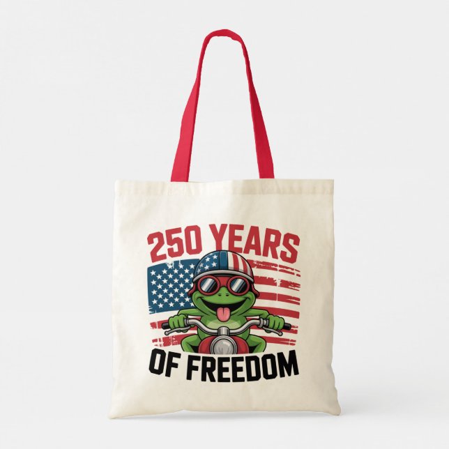 Bolso De Tela Tote Bag-American Independence Tote Bag (Reverso)