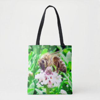 Bolso De Tela Tote Bag (ao) - Abejas