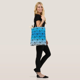 Bolso De Tela Tote Bag (ao) - Hummingbird Mosaic