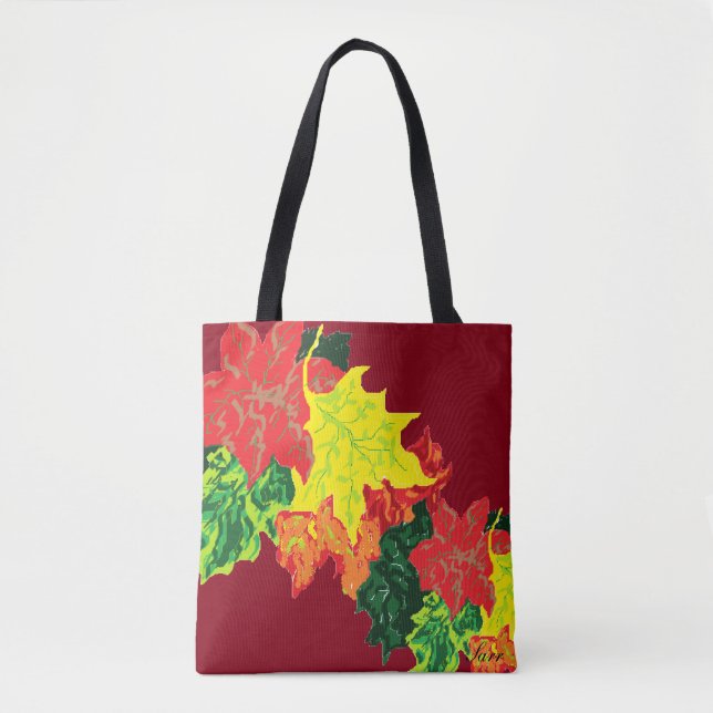 Bolso De Tela Tote Bag Autumn Leaves (Anverso)