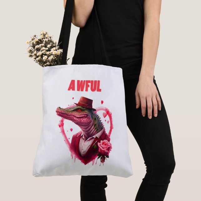 Bolso De Tela Tote Bag Awful (Detalle)