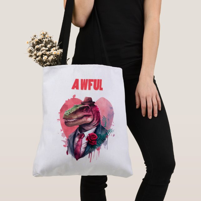 Bolso De Tela Tote Bag Awful (Detalle)