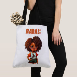 Bolso De Tela Tote Bag BADASS