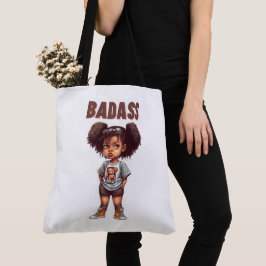Bolso De Tela Tote Bag BADASS
