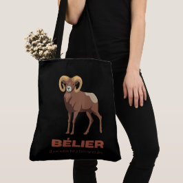 Bolso De Tela Tote Bag Bélier