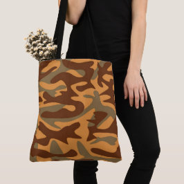 Bolso De Tela Tote Bag camouflage army
