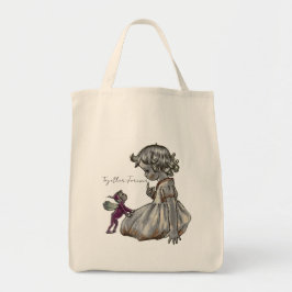 Bolso De Tela Tote Bag Child Fairy Together Forever