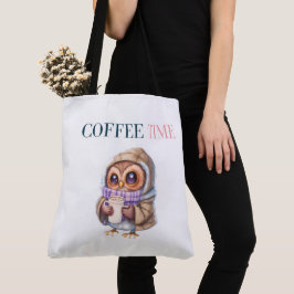 Bolso De Tela Tote Bag Coffee Time