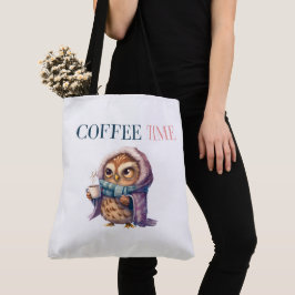 Bolso De Tela Tote Bag Coffee Time