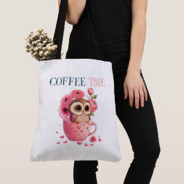 Bolso De Tela Tote Bag Coffee Time