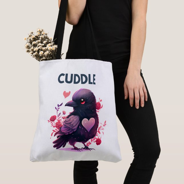 Bolso De Tela Tote Bag  cuddle (Detalle)