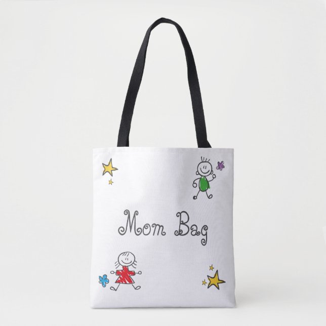 Bolso De Tela Tote Bag de Mamá (Anverso)
