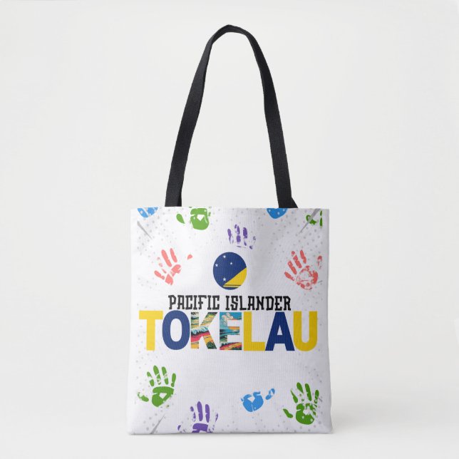 Bolso De Tela Tote Bag de Tokelau (Anverso)