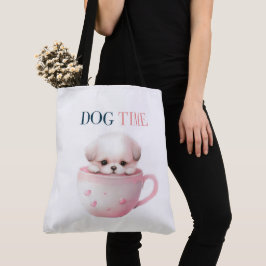 Bolso De Tela Tote Bag DogTime