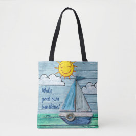 Bolso De Tela Tote Bag Driftwood Beach