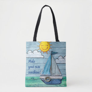 Bolso De Tela Tote Bag Driftwood Beach