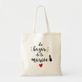 Bolso De Tela Tote Bag - el Bazar de la novia