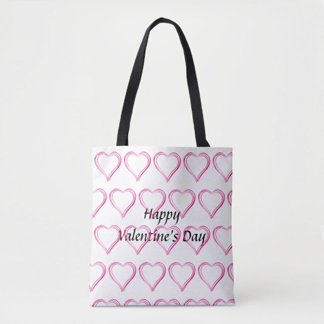 Bolso De Tela Tote Bag El día de San Valentín0. (Anverso)