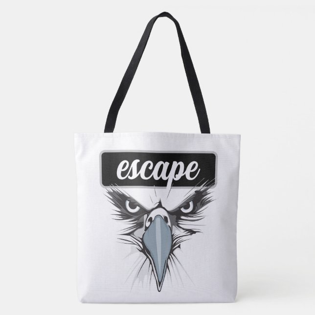 Bolso De Tela Tote Bag escape (Anverso)
