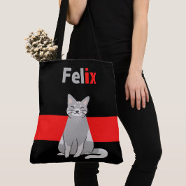 Bolso De Tela Tote Bag Felix