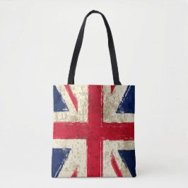 Bolso De Tela Tote bag femme. Drapeau Anglais