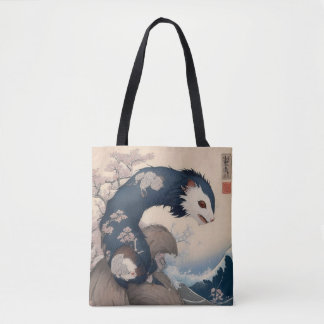 Bolso De Tela Tote bag Ferret