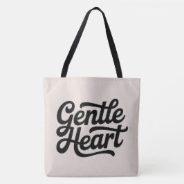 Bolso De Tela Tote Bag Gentle heart