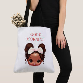Bolso De Tela Tote Bag Good morning