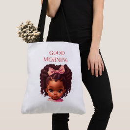 Bolso De Tela Tote Bag Good morning