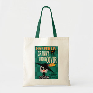 Bolso De Tela TOTE BAG Granja Bajo Cubierta Harper Lin Book Cove