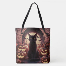Bolso De Tela Tote Bag Halloween Séris 3 05