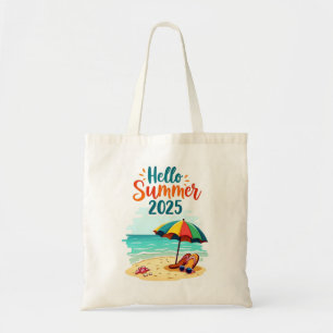 Bolso De Tela Tote Bag ☀️ Hello Summer 2025 Beach Vibes