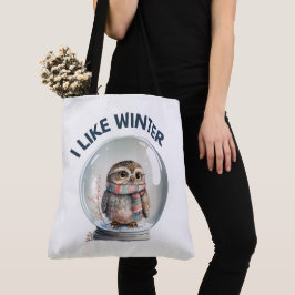 Bolso De Tela Tote Bag I like winter