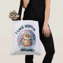 Bolso De Tela Tote Bag I like winter